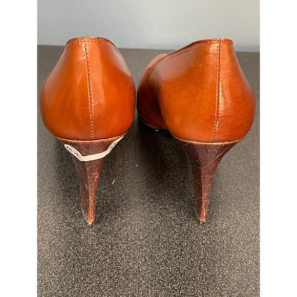 Stuart Weitzman for Mr. Seymour Brown High Heel Shoes Size 8.5 AAAA (27490) - Picture 3 of 8